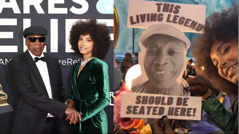 Cantor Milton Nascimento não teve o à cadeira no Grammy 2025, afirma cantora