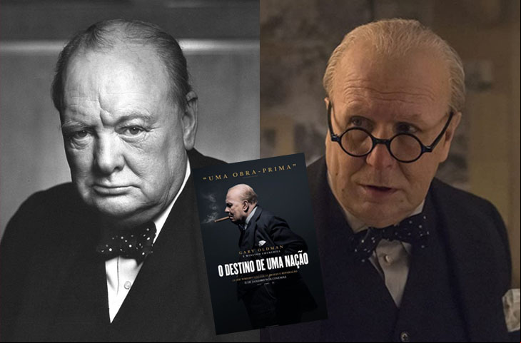 Gary Oldman - O Destino de Uma Nação (2017) - O ator britânico viveu um dos ícones da história mundial: Winston Churchill (1874-1965), o poderoso primeiro-ministro da Inglaterra na Segunda Guerra Mundial. Pelo papel, Oldman também ganhou o BAFTA, Globo de Ouro, Screen Actors Guide e Critic's Choice.