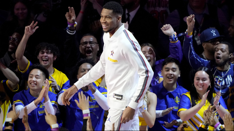 Giannis Antetokounmpo no All-star game