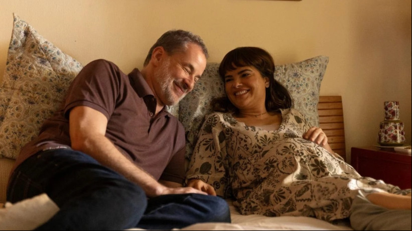 Dan Stulbach e Vanessa Giácomo em cena do filme 'Fé para o impossível'