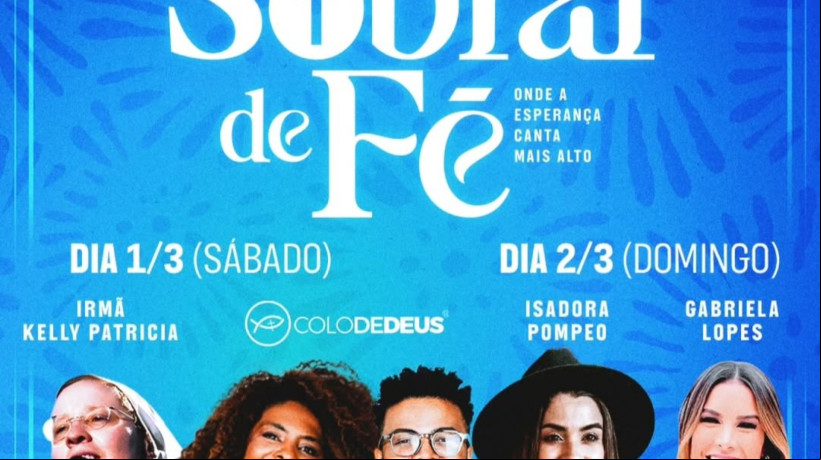 Evento terÃ¡ atraÃ§Ãµes catÃ³licas e evangÃ©licas  