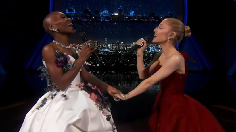 Cynthia Erivo and Ariana Grande abrem noite do Oscar 2025