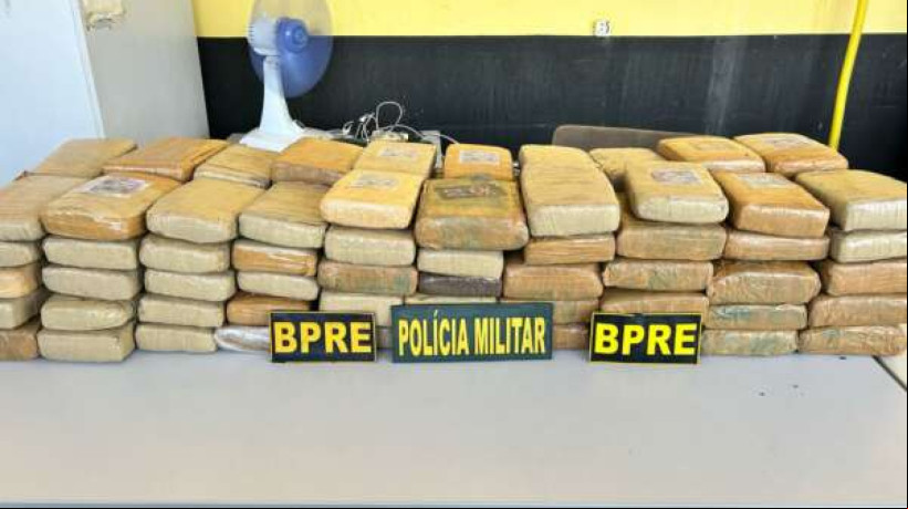 Apreensão de mais de 100 quilos de maconha em Limoeiro do Norte