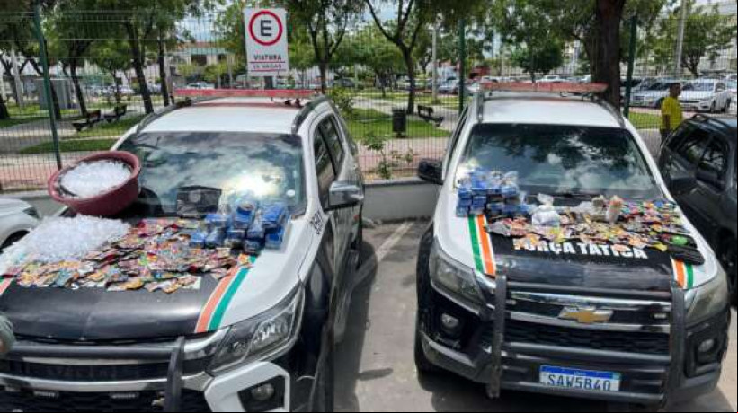 PolÃ­cia Militar do CearÃ¡ prende chefe de grupo criminoso em Sobral e desarticula laboratÃ³rio de drogas  