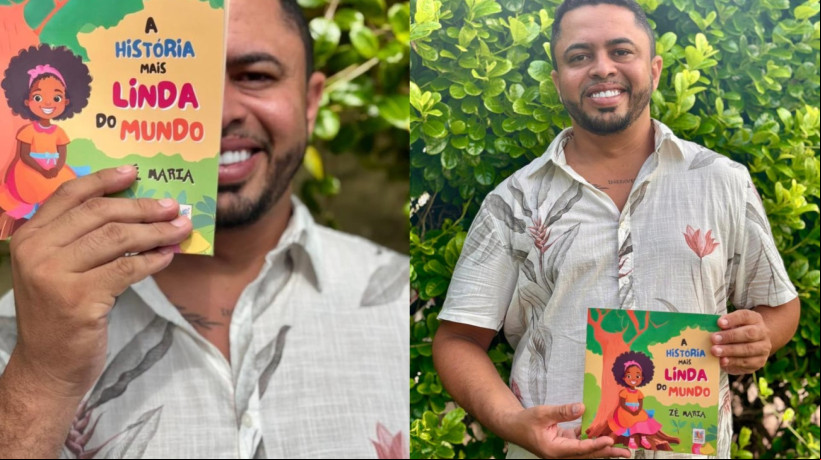 Escritor cearense Zé Maria lança livro infantil na Bienal do Livro do Ceará