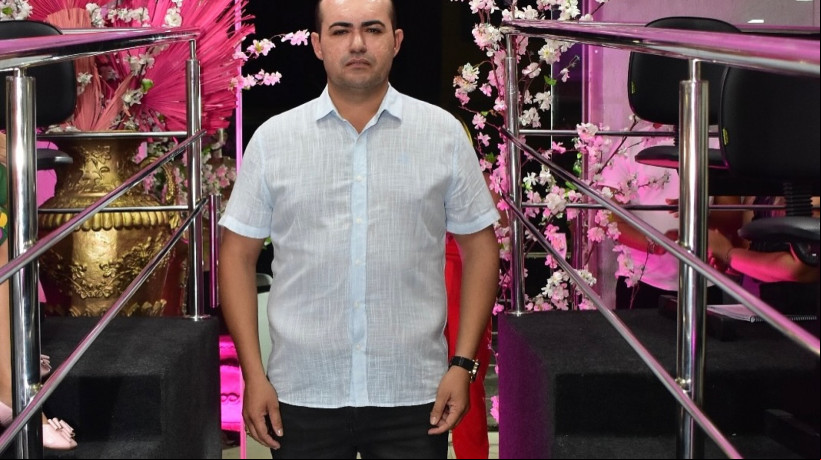 O prefeito de Potiretama, Luan Dantas Felix (PP)
