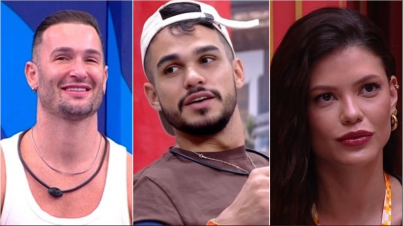 Diego, João Gabriel e Vitória Strada disputam permanência no 14º Paredão do BBB 25; veja votação atualizada da enquete Uol hoje, 7 