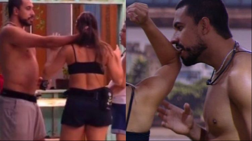 Maike tomou advertências da produção após puxar o cabelo de Renata duas vezes e a morder