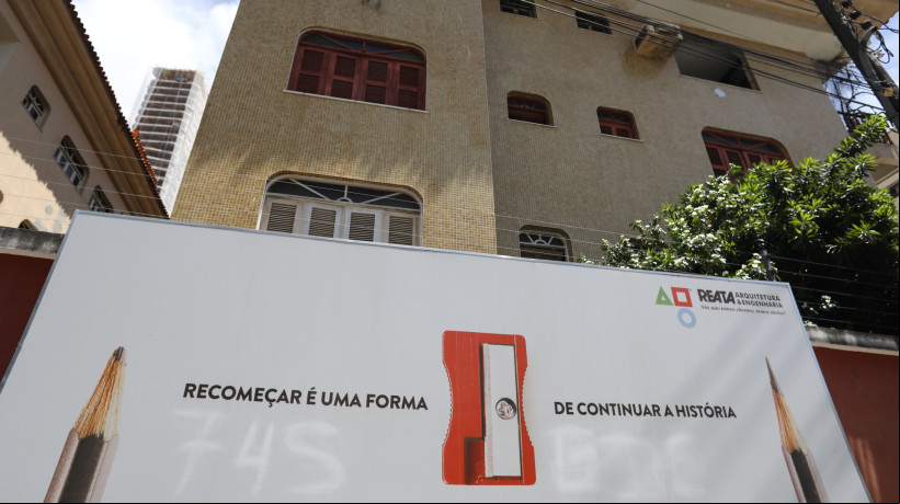 Condomínio Ângela e Kátia, no Meireles, é alvo de ime entre construtora e condôminos dissidentes