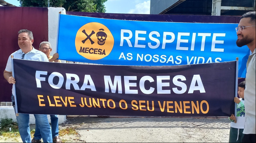 Moradores dos bairros Ellery e Presidente Kennedy denunciam poluição da Mecesa Embalagens