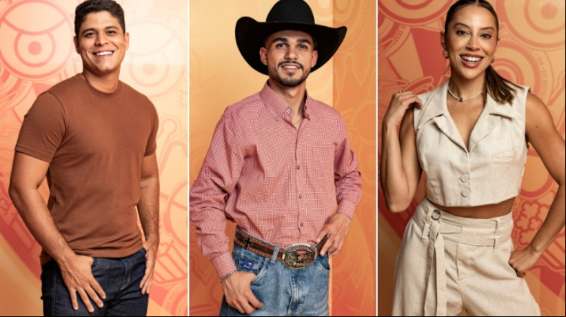 Guilherme, João Pedro e Renata são os finalistas do BBB 25; confira que horas começa a final hoje, terça, 22 de abril, e onde assistir