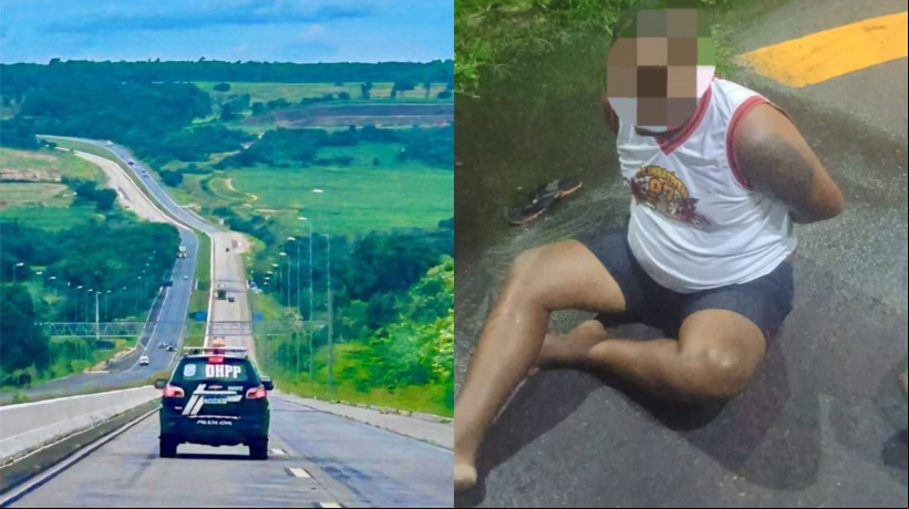 Homem empreendeu fuga em um veículo e foi interceptado durante o trajeto no interior de Sergipe