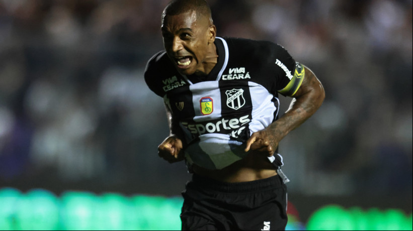 Marllon, jogador do Ceará. 