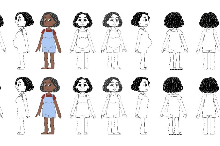 Designe dos personagens do filme 'Um natal no Sertão' Designe dos personagens do filme 'Um natal no Sertão'