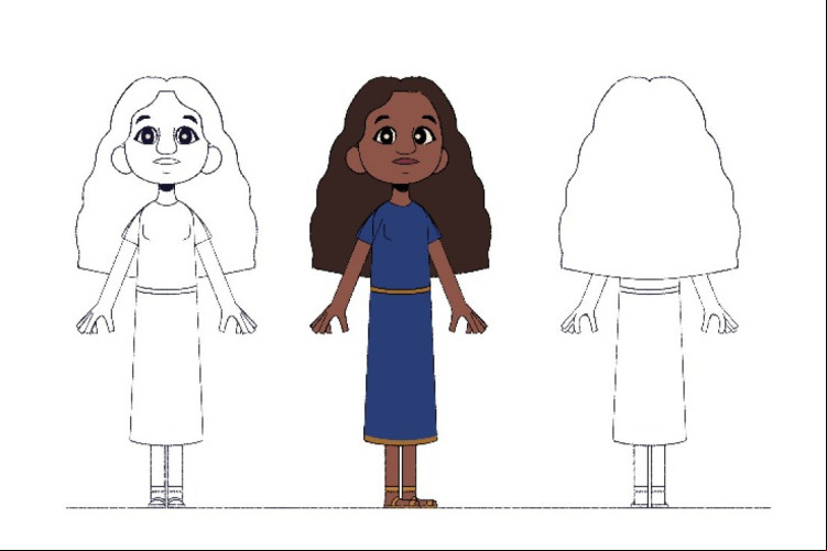 Designe dos personagens do filme 'Um natal no Sertão' Designe dos personagens do filme 'Um natal no Sertão'
