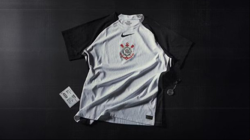 Timão deve utilizar seu novo uniforme de visitante, que mão foi divulgado pelo clube, nesta quinta (15), contra o Racing-URU 