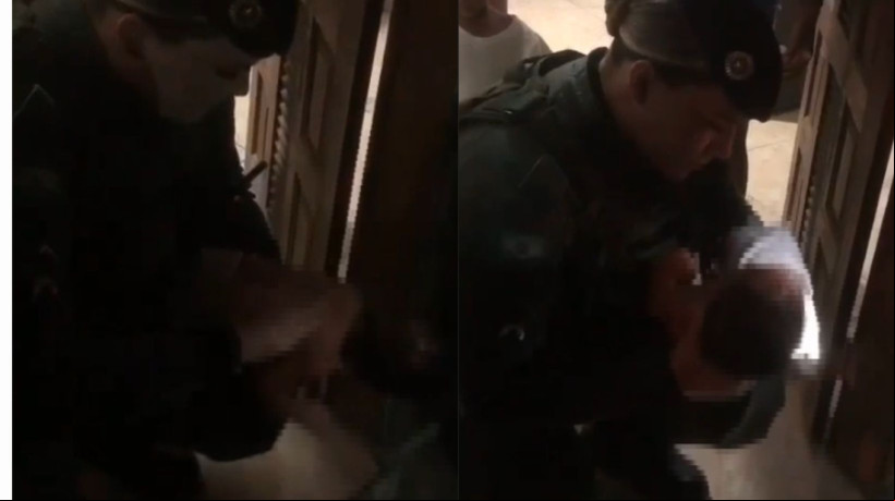 Policial militar realizou o atendimento emergencial para salvar bebê engasgado com leite materno