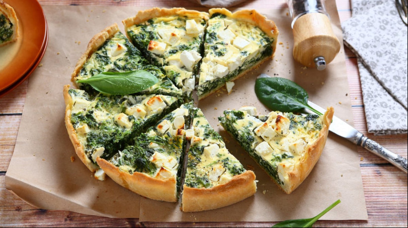 Torta de espinafre (Imagem: Afanasieva | Shutterstock) 