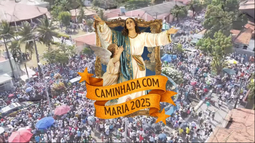 Novo local de encerramento de Caminhada com Maria foi anunciado neste sÃ¡bado, 24 