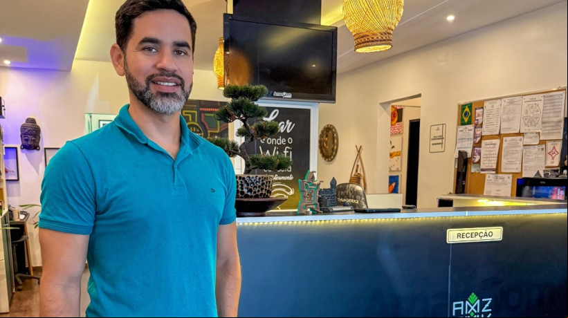 Maurício Sánto é coordenador do Amazoom Coworking