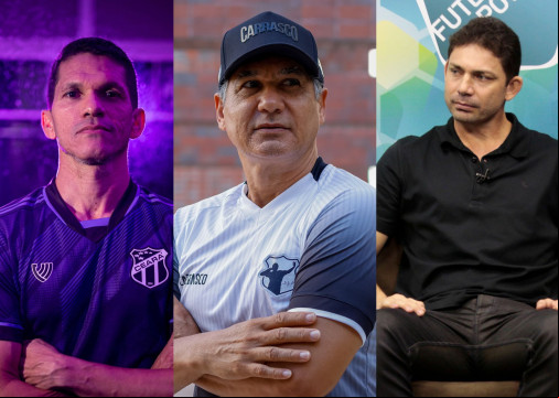 Os trÃªs atacantes fizeram histÃ³ria pelo Alvinegro de PorangabuÃ§u