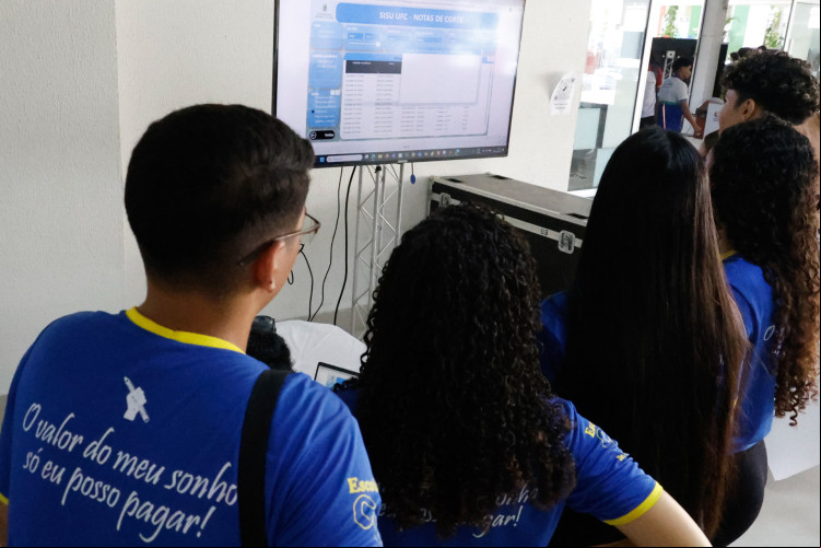 FORTALEZA, CEARÁ, BRASIL- 03.06..2025: Universidade Federal do Ceará (UFC) se prepara para o encontro anual mais esperado por estudantes do ensino médio e universitários: a Feira das Profissões UFC. (Daniel Galber/Especial para O POVO