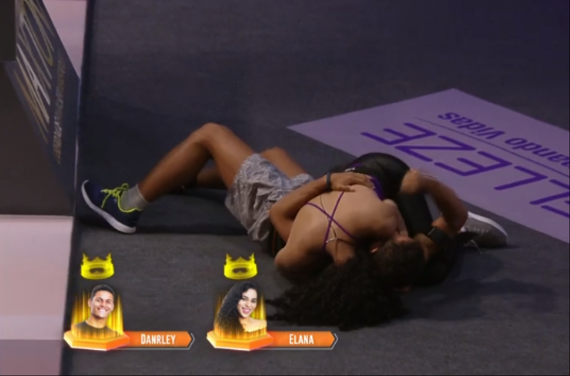 Danrley e Elana vencem prova do líder