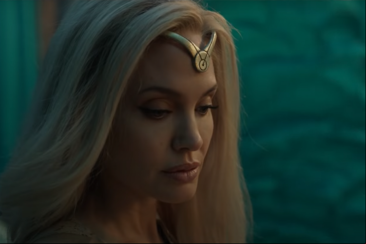 Angelina Jolie é uma das protagonistas de 'Eternos'