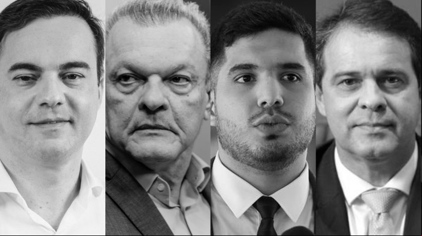 Capitão Wagner, José Sarto, André Fernandes e Evandro Leitão na pesquisa Jangadeiro/Ideia de 31 de agosto para Prefeitura de Fortaleza
