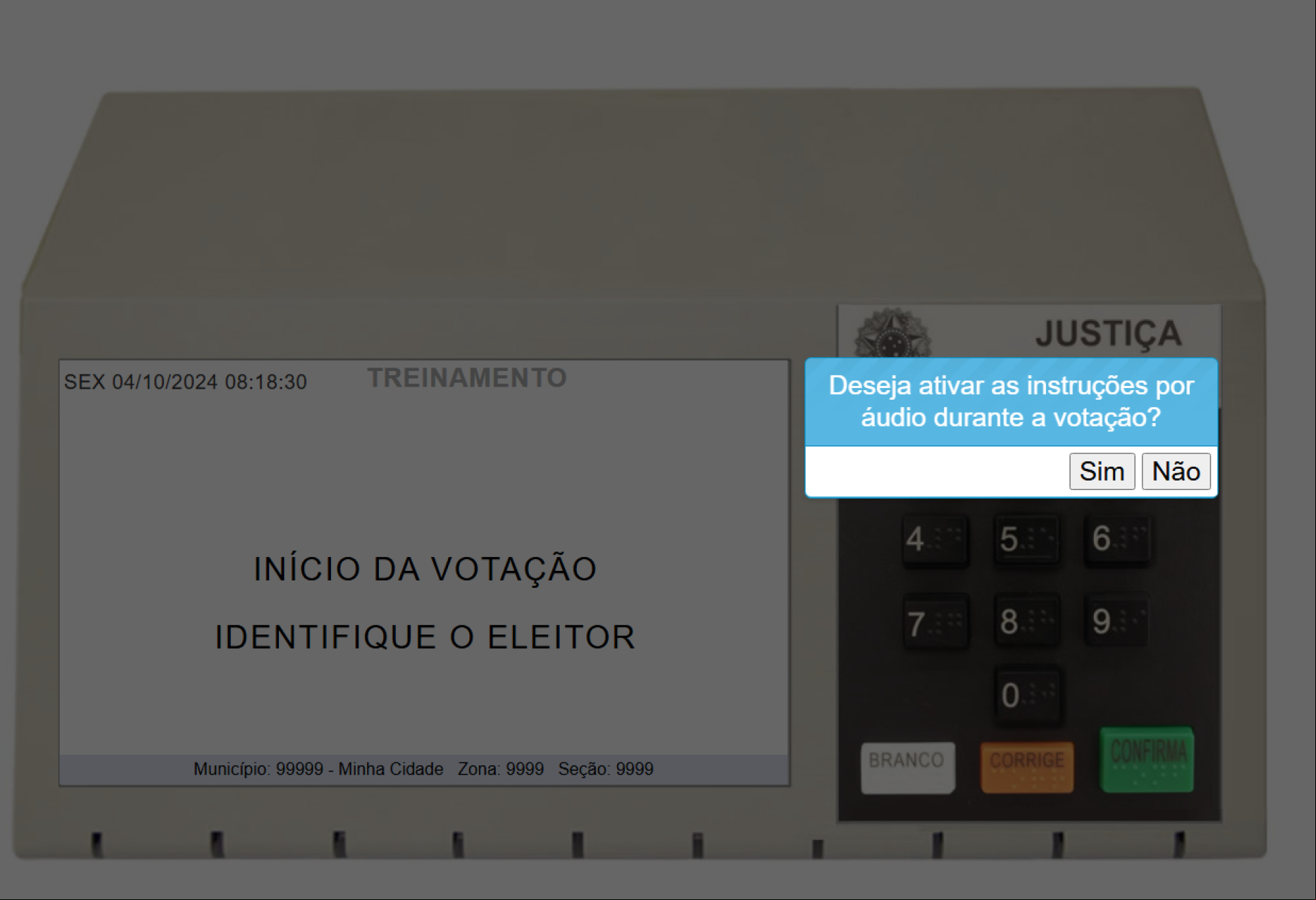 Simulador de Votação - primeira etapa Simulador de Votação - primeira etapa
