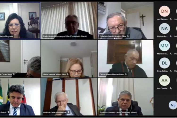 Sessão do TJ-CE define novos desembargadores da corte estadual
